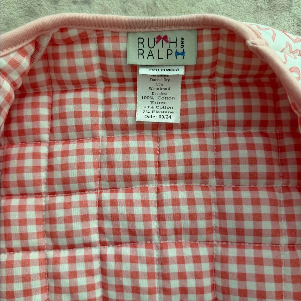 Quilted Ruth & Ralph Bow Jacket - Picture 2 of 4